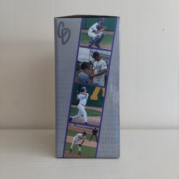 Minnesota Twins Joe Mauer Raiders 2001 MLB Draft Cretin-Derham Hall Bobblehead - Picture 5 of 6